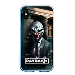 Чехол iPhone XS Max матовый Payday 3 mask