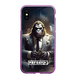 Чехол iPhone XS Max матовый Gorilla Payday 3