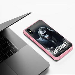 Чехол iPhone XS Max матовый Payday 3 big gorilla, цвет: 3D-баблгам — фото 2