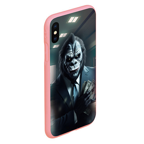 Чехол iPhone XS Max матовый Gorilla pay day 3 / 3D-Баблгам – фото 2