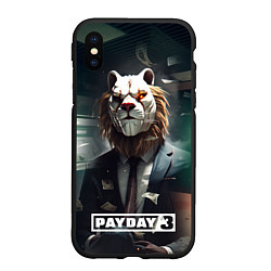 Чехол iPhone XS Max матовый Payday 3 lion