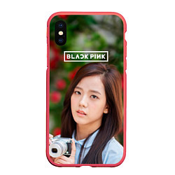 Чехол iPhone XS Max матовый Blackpink Jisoo