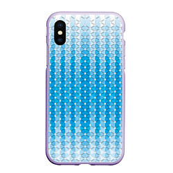 Чехол iPhone XS Max матовый Blue vibe