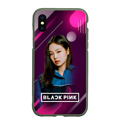 Чехол iPhone XS Max матовый Blackpink shut down