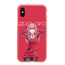 Чехол iPhone XS Max матовый 0 2 - Darling in the FranXX