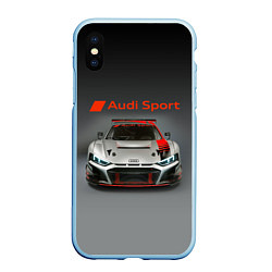 Чехол iPhone XS Max матовый Audi sport - racing car - extreme