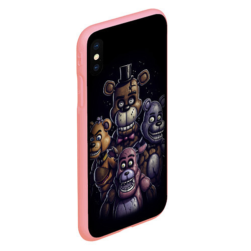 Чехол iPhone XS Max матовый Five Nights at Freddys / 3D-Баблгам – фото 2