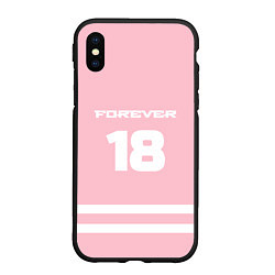 Чехол iPhone XS Max матовый Forever 18