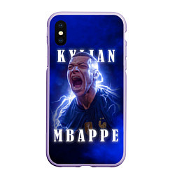 Чехол iPhone XS Max матовый Килиан Мбаппе сборная Франции