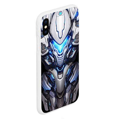 Чехол iPhone XS Max матовый Силовая броня Destiny / 3D-Белый – фото 2