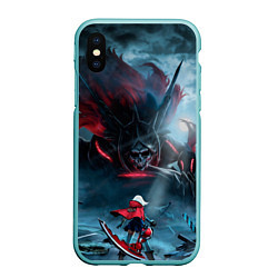 Чехол iPhone XS Max матовый God Eater