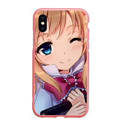 Чехол iPhone XS Max матовый Touhou Project Алиса Маргатройд