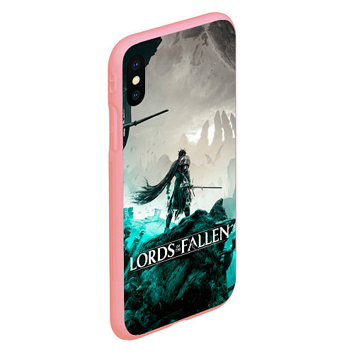 Чехол iPhone XS Max матовый Герой Lords of the fallen / 3D-Баблгам – фото 2