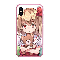 Чехол iPhone XS Max матовый Touhou Project Flandre Scarlet