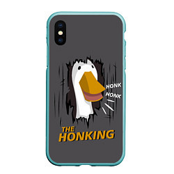 Чехол iPhone XS Max матовый The honking