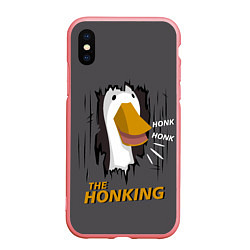 Чехол iPhone XS Max матовый The honking