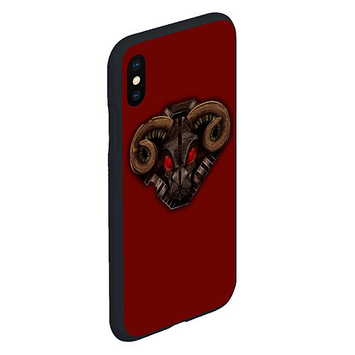 Чехол iPhone XS Max матовый Dune 2000 - House Harkonnen / 3D-Черный – фото 2