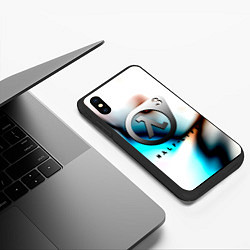 Чехол iPhone XS Max матовый Half life 3 is coming, цвет: 3D-черный — фото 2