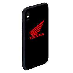 Чехол iPhone XS Max матовый Honda sportcar, цвет: 3D-черный — фото 2