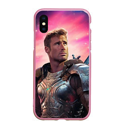 Чехол iPhone XS Max матовый William Glen Harold Herrington