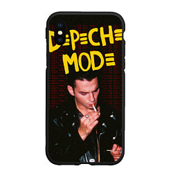 Чехол iPhone XS Max матовый Depeche Mode 1 Dave