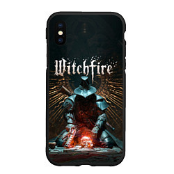 Чехол iPhone XS Max матовый Охотник witchfire