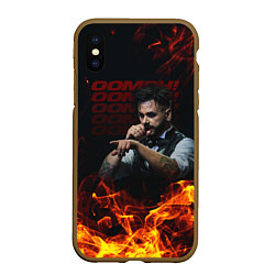 Чехол iPhone XS Max матовый Dero Goi Oomph