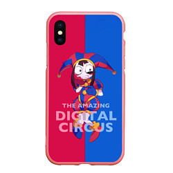 Чехол iPhone XS Max матовый Помни в ужасе The amazing digital circus
