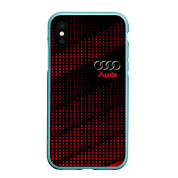 Чехол iPhone XS Max матовый Audi sportdot