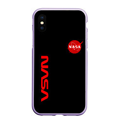 Чехол iPhone XS Max матовый NASA космос