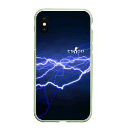 Чехол iPhone XS Max матовый Counter Strike - lightning