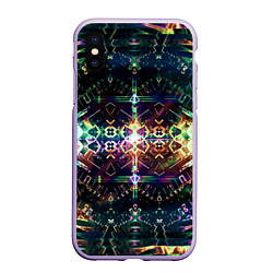 Чехол iPhone XS Max матовый Медитативный арт