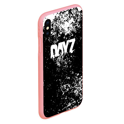 Чехол iPhone XS Max матовый Dayz краски брызги / 3D-Баблгам – фото 2
