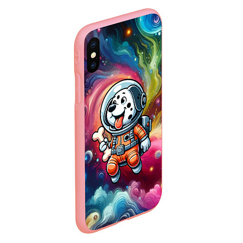 Чехол iPhone XS Max матовый Funny dalmatian puppy - ai art / 3D-Баблгам – фото 2