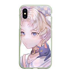 Чехол iPhone XS Max матовый Sailor Moon Усаги Цукино