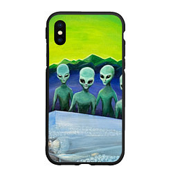Чехол iPhone XS Max матовый Спящая красавица 3000 и Инопланетяне