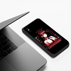 Чехол iPhone XS Max матовый Милая Макима - Человек бензопила, цвет: 3D-черный — фото 2