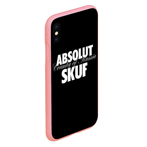 Чехол iPhone XS Max матовый Skuf absolut / 3D-Баблгам – фото 2