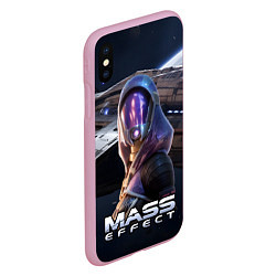 Чехол iPhone XS Max матовый Mass Effect ТалиЗора, цвет: 3D-розовый — фото 2