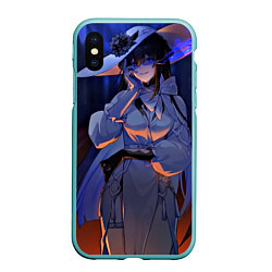 Чехол iPhone XS Max матовый Honkai Star Rail Constance, цвет: 3D-мятный