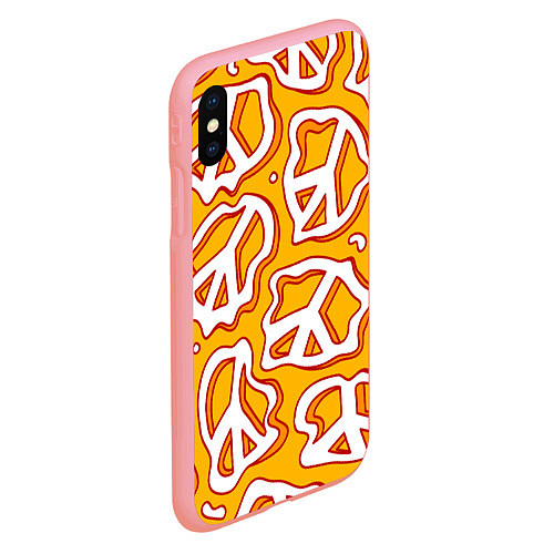 Чехол iPhone XS Max матовый Pattern peace / 3D-Баблгам – фото 2