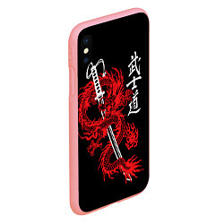 Чехол iPhone XS Max матовый Путь воина - кодекс самурая, цвет: 3D-баблгам — фото 2