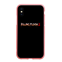 Чехол iPhone XS Max матовый Killing Floor horror, цвет: 3D-баблгам