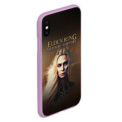 Чехол iPhone XS Max матовый Elden ring - Middle Ages, цвет: 3D-сиреневый — фото 2