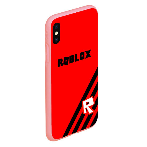 Чехол iPhone XS Max матовый Roblox geometry game / 3D-Баблгам – фото 2