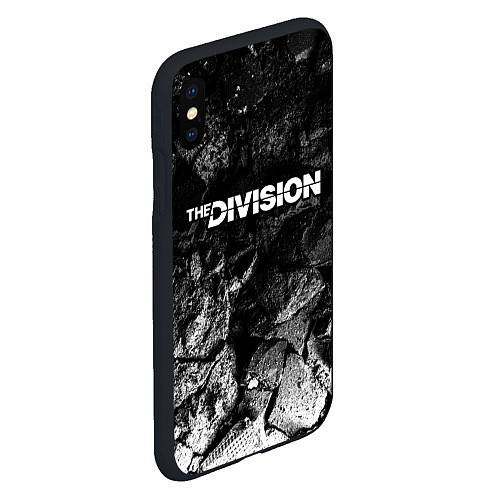 Чехол iPhone XS Max матовый The Division black graphite / 3D-Черный – фото 2