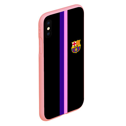 Чехол iPhone XS Max матовый Barcelona line / 3D-Баблгам – фото 2