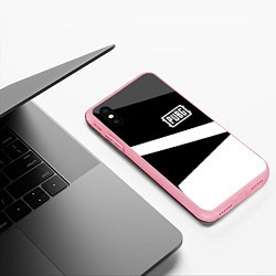 Чехол iPhone XS Max матовый PUBG online geometry, цвет: 3D-баблгам — фото 2