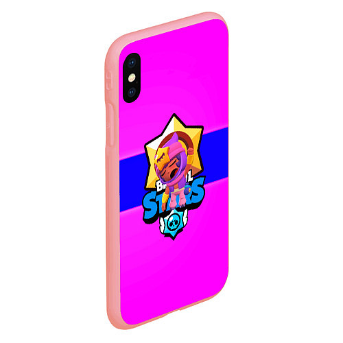 Чехол iPhone XS Max матовый Brawl stars sandy / 3D-Баблгам – фото 2