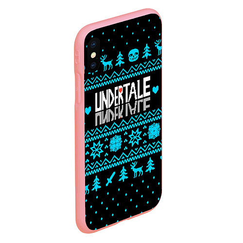 Чехол iPhone XS Max матовый Undertale rpg winter / 3D-Баблгам – фото 2